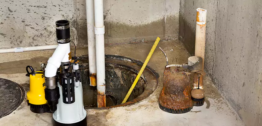 Installing Sump Pump in Finished Basement in Boston, MA