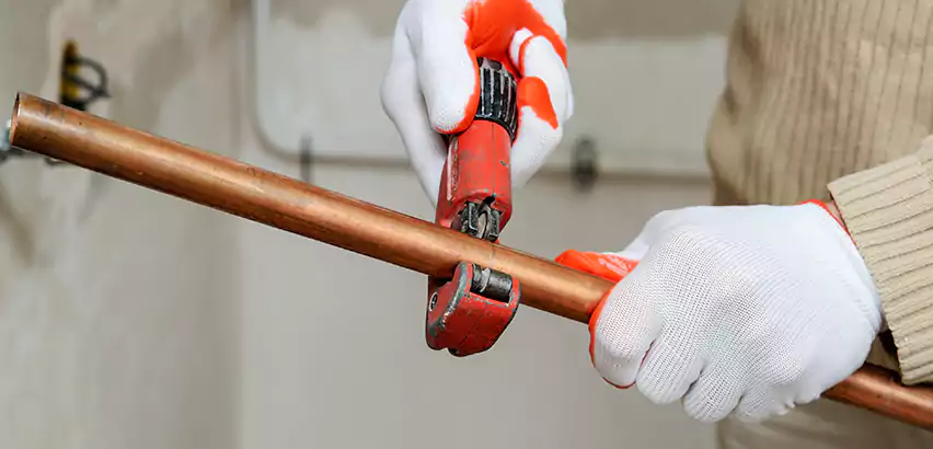 Temporary Copper Pipe Repair Boston, MA