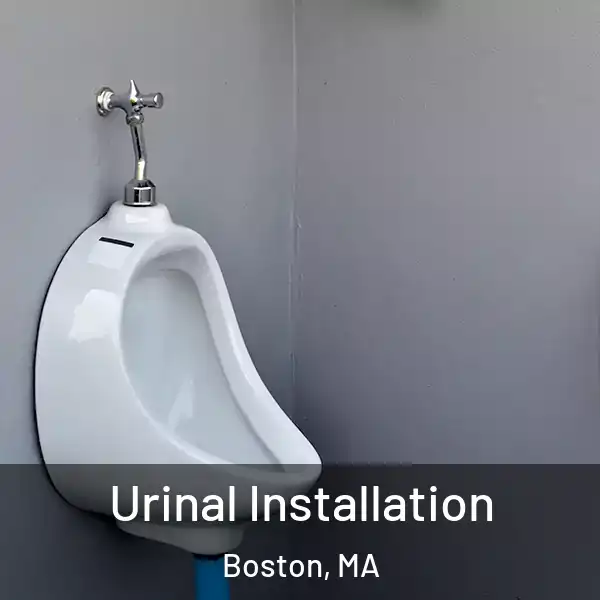  Urinal Installation Boston, MA